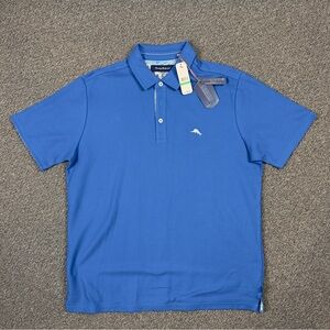 Tommy Bahama Men's Vibrant Blue Polo
